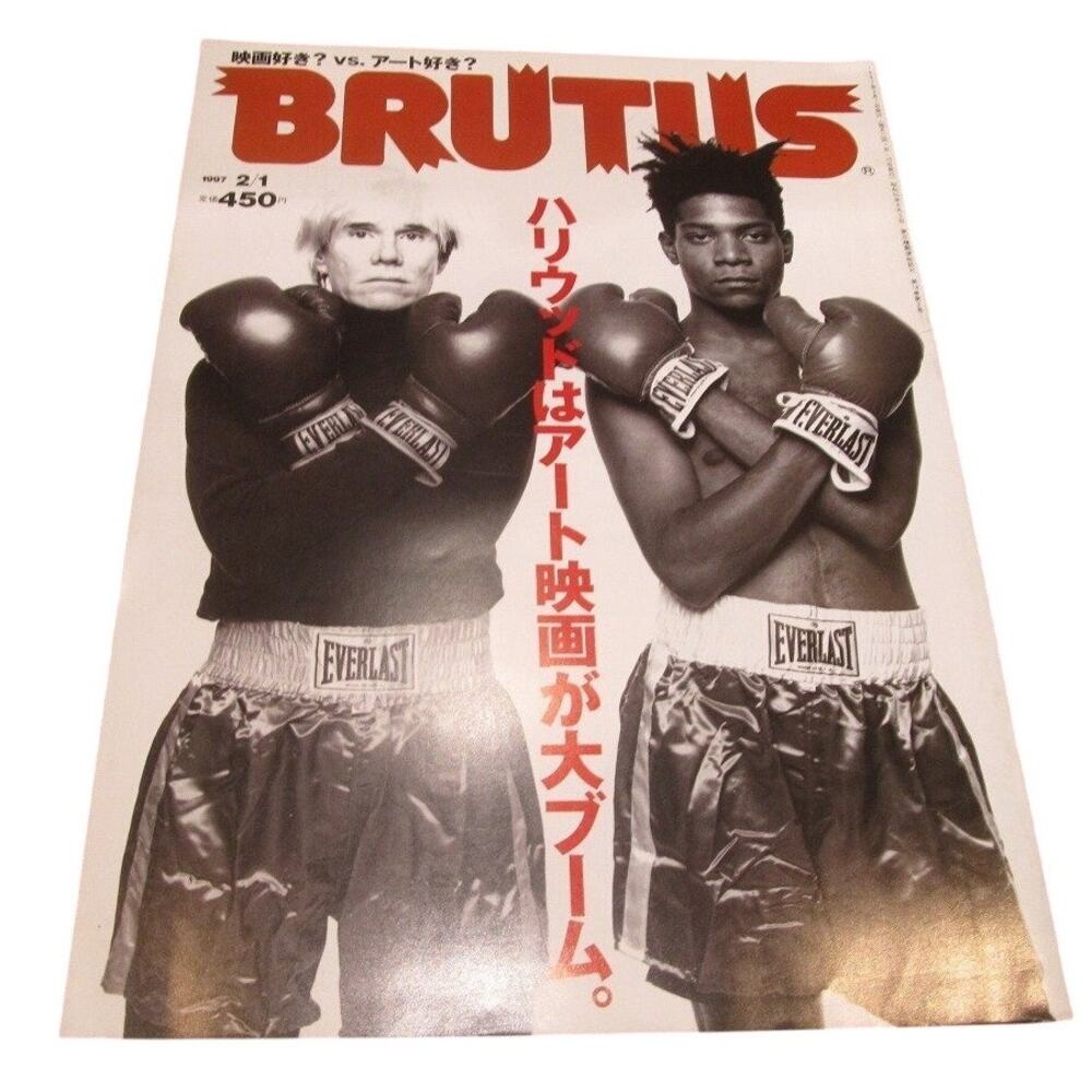 Brutus Magazine Hollywood Andy Warhol, Basquiat